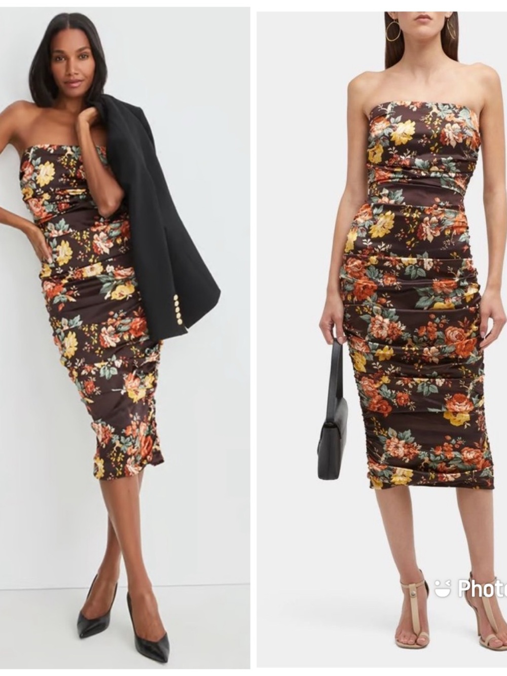 Veronica Beard Kupa Dress in Oxblood Multi